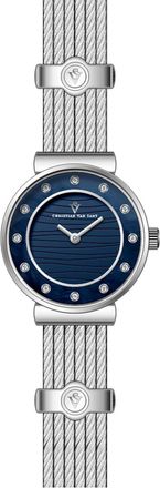 Christian Van Sant Womens Cavo Blue Dial Watch