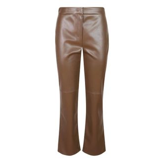 Max Mara Pantalones Sublime - Trousers - Mujer - Marr&oacute;n - XL