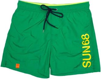 Sun 68 Groene zomerkleding voor de zee - Heren - Strandmode - Groen - 2XL - Badmode