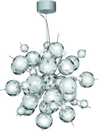 Searchlight Searchlight Molecule - 12 Light Ceiling Pendant Chrome, G4 Bulb