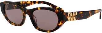 Miu Miu Dames, Accessoires, Bruin, Maat: 53 MM