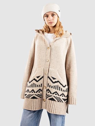 Passenger Snoozle Recycled Knitted Hooded C&aacute;rdigan