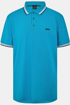 HUGO BOSS Mens Hbg Paddy Euro Polo Shirt - Blue - Size: 38
