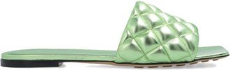 Bottega Veneta Bicolor Calfskin Womens Sandals