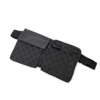 Gucci Pre-owned Womens Waist Pouch Bag - Black - One Size