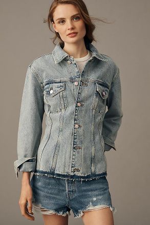 7 For All Mankind Cinched Denim Jacket