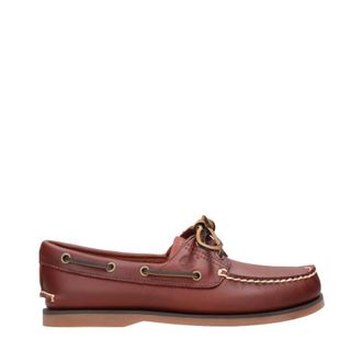Timberland Klassieke 2-Eye Boat Shoe - Heren - Bootschoenen - Bruin - 43 1/2 EU - Leer - Schoenen