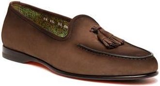 Santoni Andrea Tassel Loafer in Brown at Nordstrom Rack, Size 10.5