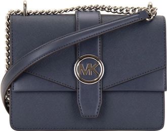 Michael Kors Crossbody Tas - Dames - Schoudertassen - Blauw - ONE Size - Leer - Tassen