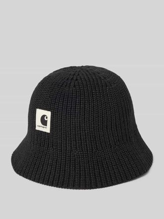 Carhartt Work in Progress Hut mit Label-Detail Modell Paloma in Black, Gr&ouml;&szlig;e M/L