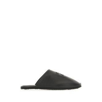 Off-white Slippers, male, Black, Size: 11 US Leather Slippers