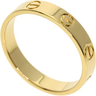Cartier Gold Yellow Gold (18K) Band Ring (Pre-Owned)