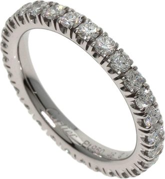 Cartier Platinum Platinum 950 Band Ring (Pre-Owned)