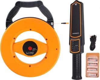 OEM Localizador De Tuber&iacute;as De Agua, Esc&aacute;ner De Bloqueo De Tuber&iacute;as De 30 M, Sonda Impermeable, Herramienta Para Detectar Obstrucciones En Tuber&iacute;as Met&aacute;li