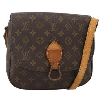 Louis Vuitton Pre-owned Cross Body Bags, female, Brown, Size: ONE SIZE Pre-owned Vintage Monogram Canvas Shoulder Bag