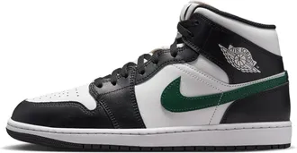Nike Jordan Mens Air Jordan 1 Mid Shoes in Black | DQ8426-004