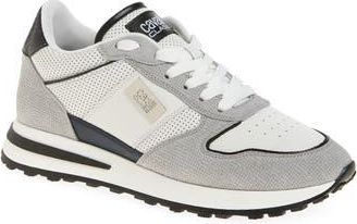 Roberto Cavalli Perforated Sneaker in Grey at Nordstrom Rack, Size 11.5