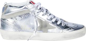 Golden Goose MID Star Laminated Upper AND Spur Suede Star AND Wave - female - Golden Goose - Sneakers - Gray - 3 UK - Shoes