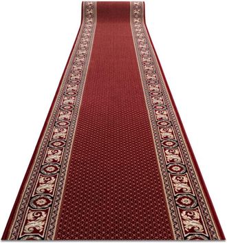 RugsX Rugsx - Runner Wool nain Ornament 7500 51046 claret / beige 100cm red 100x300 cm