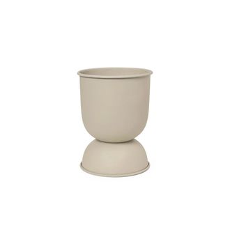 Ferm Living Hourglass Blumentopf extra-small, Ø 21 x H 30 cm, cashmere