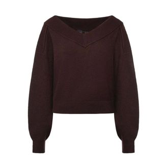Pinko Pinko, Truien & Vesten, Dames, Bruin, XS, Wol, Ringhio Sweater