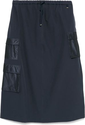 Herno Gonna midi con coulisse - Blu