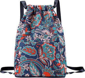 Generic Pool Bag -14.17inches Drawstring Backpack Bags for Large Capacity. with Portable Backpack Breathable Tote Water Sports Friends Family Gym Workouts, Ca