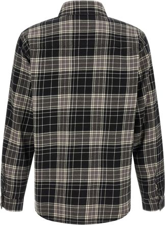 Diesel Check Cotton Shirt - Black