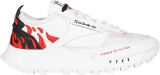 Vision Of Super Round Toeline - Heren - Sneakers - Wit - 37 EU - Leer - Schoenen