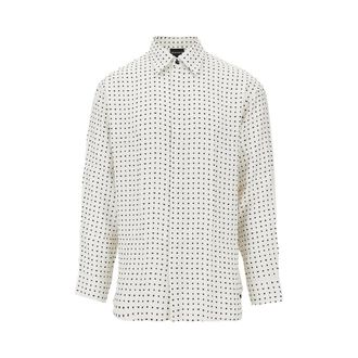 Emporio Armani Printed viscose shirt Man S