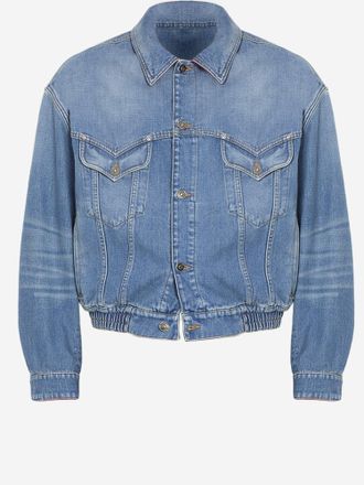 Versace Jeansjacke aus Versace-Baumwolle