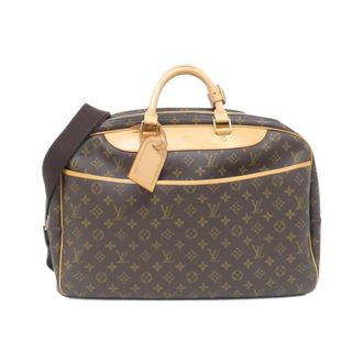 Louis Vuitton Marron Coated Canvas Boston Bag (Pre-Owned)