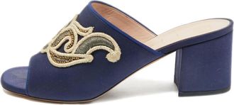 Etro Sandali con ricamo 60mm - Blu