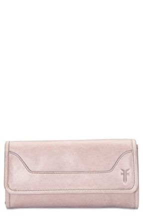 Frye Melissa Leather Wallet in Mushroom at Nordstrom Rack