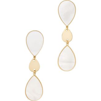 Ramy Brook Kari Mother-of-Pearl Drop Earrings in Mother Of Pearl at Nordstrom, Size No Size