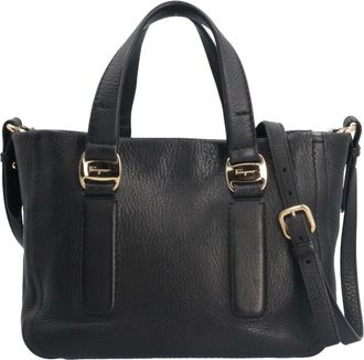 Ferragamo Leather Shoulder Bag (Pre-Owned)