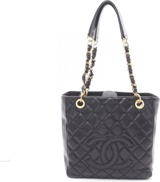 Chanel Leather Tote Bag (Pre-Owned)