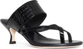 Donald J Pliner Louka Kitten Heel Sandal in Black at Nordstrom Rack, Size 6.5