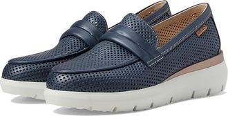 Pikolinos Rueda Womens Shoes Blue : EU 41 (US Womens 10.5-11) B - Medium, Leather