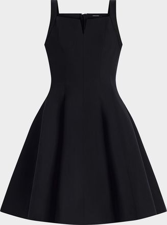 Bcbgmaxazria Tulip Pleated Fit-&-Flare Dress