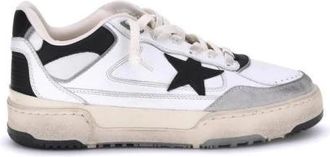Golden Goose Sneakers, male, White, 8 UK, Vintage Low-Top Basketball Trainers