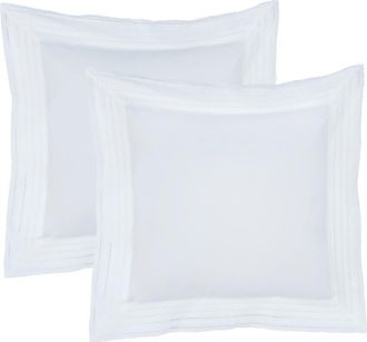 Melange Home Elizabeth Lace Euro Shams in White at Nordstrom Rack