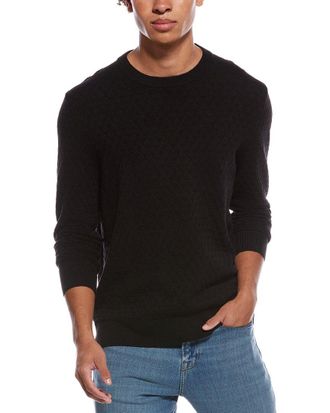 Ted Baker Basket Stitch Wool-Blend Crewneck Sweater