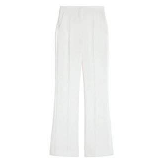 Max Mara Wide Trousers, female, White, Size: XS Cady Trousers