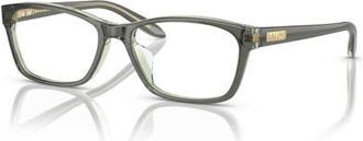 Ralph Lauren 51mm Square optical glasses in Green at Nordstrom