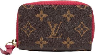 Louis Vuitton Brown Coated/Waterproof Canvas Card Case M61299 (Authentic Pre- Loved)