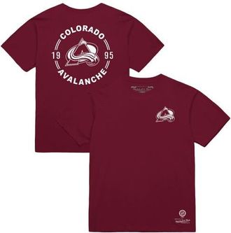 Mitchell & Ness Mens Mitchell & Ness Burgundy Colorado Avalanche Core Penalty Box 3.0 T-Shirt at Nordstrom, Size Large