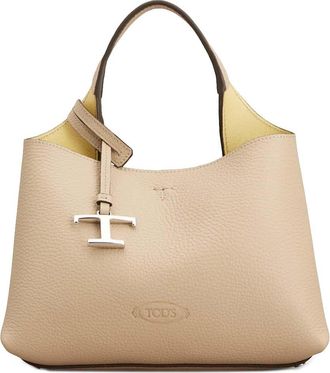 Tod's Natural Logo Micro Tote