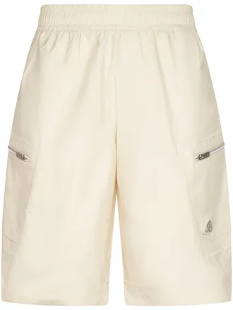 Moose Knuckles Relaxed Fit Cargo Shorts with Zippered Pockets