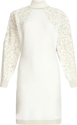 Liu Jo Abito con effetto jacquard - Bianco